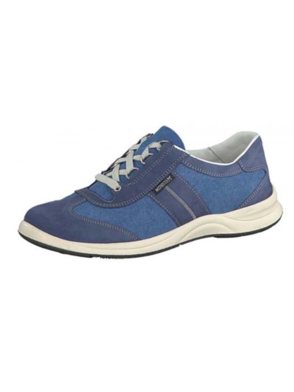 Mephisto Match Blue Suede Walking Shoes Womens 8 Runoff Airjet System Sneakers